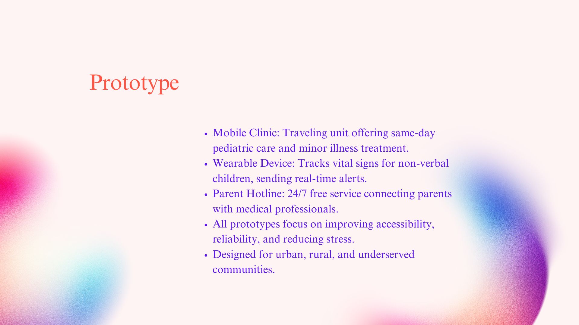 Service concept or empathy mapping artifact